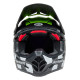 Casque BELL Motocross et enduro Moto 9S Flex - Taille S - Couleur Fasthouse Smoke Bomb Matte Gloss Black/HiViz Yellow