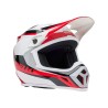 Casque BELL Motocross et enduro MX 9 Mips - Taille L - Couleur Rift Gloss Red/White