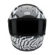 Casque BELL Route Eliminator Carbon - Taille S - Couleur Deathspray Gloss Black/White/Black