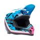 Casque BELL Motocross et enduro MX 9 Mips - Taille S - Couleur Breakdance Gloss Blue/Pink