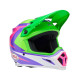 Casque BELL Motocross et enduro MX 9 Mips - Taille S - Couleur Jackal Gloss Hi- Taille S - CouleurViz Green/Purple