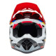 Casque BELL Motocross et enduro Moto 9S Flex - Taille S - Couleur Renen Nova Gloss Black/Red