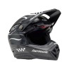 Casque BELL Motocross et enduro Moto 10 Spherical Mips - Taille M - Couleur Fasthouse Raven Matte Black/White