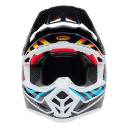 Casque BELL Motocross et enduro Moto 9S Flex - Taille M - Couleur Drift Gloss Black Multi