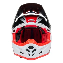 Casque BELL Motocross et enduro Moto 9S Flex - Taille M - Couleur Merchant Gloss Red/Black