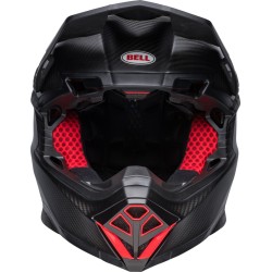Casque BELL Motocross et enduro Moto 10 Spherical - Taille L - Couleur Satin/Gloss Black/Red