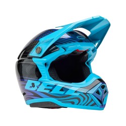 Casque BELL Motocross et enduro Moto 10 Spherical Mips - Taille S - Couleur Cortex Gloss Blue
