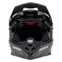 Casque BELL Motocross et enduro Moto 10 Spherical Mips - Taille M - Couleur Fasthouse Raven Matte Black/White