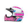 Casque BELL Motocross et enduro Moto 3 - Taille M - Couleur Deathspray Gloss Pink Purple