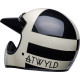 Casque BELL Motocross et enduro Moto 3 Taille L â Couleur Atwyld Orbit