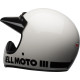 Casque BELL Motocross et enduro Moto 3 Classic - Taille S - Couleur Blanc brillant