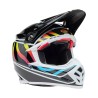 Casque BELL Motocross et enduro Moto 9S Flex - Taille M - Couleur Drift Gloss Black Multi