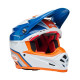 Casque BELL Motocross et enduro Moto 9S Flex - Taille S - Couleur Merchant Gloss Orange/Blue