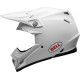 Casque BELL Motocross et enduro Moto 9s Flex Solid - Taille S - Couleur Blanc