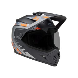Casque BELL Motocross et enduro MX 9 Adventure Mips - Taille S - Couleur Mesa Matte Black Orange Camo