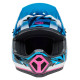 Casque BELL Motocross et enduro MX 9 Mips - Taille S - Couleur Breakdance Gloss Blue/Pink