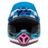 Casque BELL Motocross et enduro MX 9 Mips - Taille L - Couleur Breakdance Gloss Blue/Pink