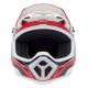 Casque BELL Motocross et enduro MX 9 Mips - Taille S - Couleur Rift Gloss Red/White