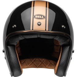 Casque BELL Route Custom 500 - Taille S - Couleur Rally Gloss Black Bronze