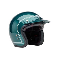 Casque BELL Route Custom 500 - Taille M - Couleur Steve McQueen Riverside Metallic Green