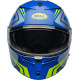 Casque BELL Route Lithium - Taille XL - Couleur Jetstream Gloss Blue/Retina