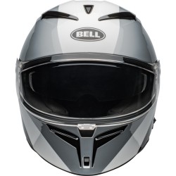 Casque BELL Route Lithium - Taille L - Couleur Shear Gloss Silver/White
