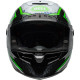 Casque BELL Route Race Star DLX Flex - Taille M - Couleur Xenon Gloss Black/Kryptonite