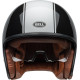 Casque BELL Route TX501 - Taille L - Couleur Rally Gloss Black/White