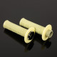 Paire de poignées RENTHAL MX Lock-On Aramid R-Works Tapered - semi-gaufré