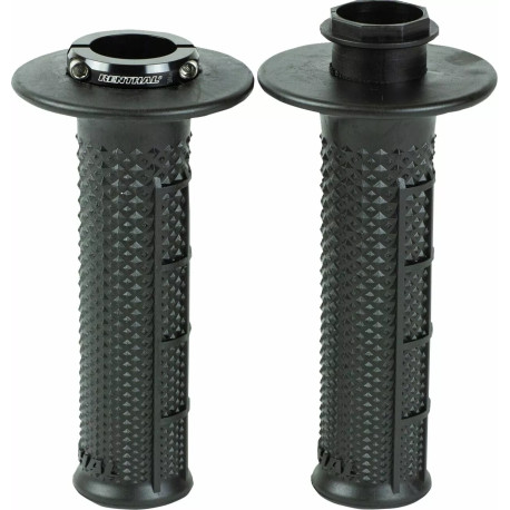 Paire de poignées RENTHAL MX Lock-On R-Works UltraTacky™ Tapered - semi-gaufré