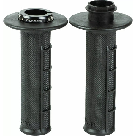 Paire de poignées RENTHAL MX Lock-On R-Works UltraTacky™ - semi-gaufré