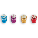 Bouchons de valves Schrader V BIKE - aluminium rouge