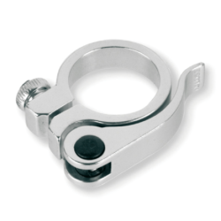 Collier de serrage de selle de vélo V BIKE fixation rapide - Ø28.6mm blanc