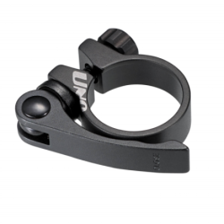 Collier de serrage de selle de vélo V BIKE fixation rapide - Ø28.6mm noir