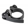 Collier de serrage de selle de vélo V BIKE fixation rapide - Ø31.8mm noir