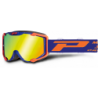 Lunettes Progrip 3400FL/18 Orange fluo/bleu MENACE