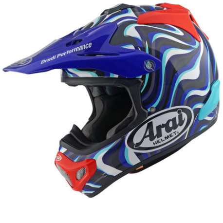 Casque ARAI MX-V EVO Stream – Bleu XS