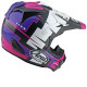 Casque ARAI MX-V EVO Battle – Violet XS