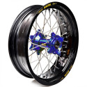 Roue complète Haan wheels YZF 250 / 450 99-08, YZ / WR 99-11 17 x 4.50 moyeu bleu / cercle noir