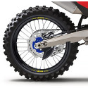 Roue complète Haan wheels SX et SXF 95-12 17 x 4.50 moyeu bleu / cercle noir