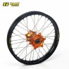 Roue complète Haan wheels SX et SXF et EXC 95- 17 x 5,00 cercle noir / moyeu orange