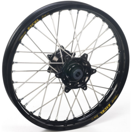 Roue complète Haan wheels Tenere 700 18 x 4,25 moyeu noir / cercle noir