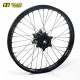 Roue complète Haan wheels SX et SXF 15- / EXC 16- 17 x 3,50 cercle noir / moyeu noir, rayons noir