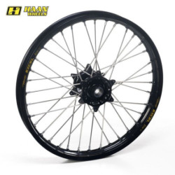 Roue complète Haan wheels Tenere 700 21 x1,85 moyeu noir / cercle noir