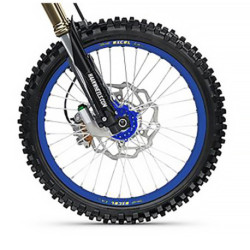 Roue complète Haan wheels YZ 125 / 250 93- / YZ250F / 450F 98-13 21 x 1,60 moyeu bleu / cercle bleu