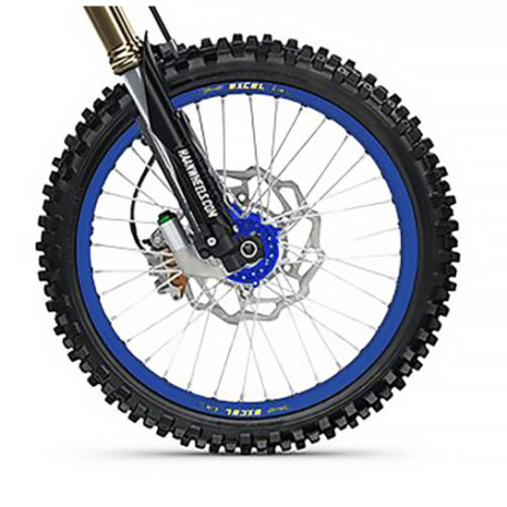 Roue complète Haan wheels YZ 125 / 250 93- / YZ250F / 450F 98-13 21 x 1,60 moyeu bleu / cercle bleu