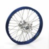 Roue complète Haan wheels YZF 250 / 450 14- 21 x 1,60 cercle bleu / moyeu poli