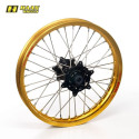 Roue complète Haan wheels Tenere 700 21 x1,85 moyeu noir / cercle or
