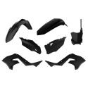 Kit plastiques Polisport 125 KX / 250 KX 2003 à 2008 Restyle couleur noir