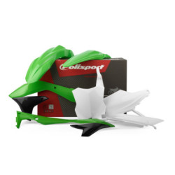 Kit plastiques Polisport 450 KXF 2016 à 2018 couleur origine